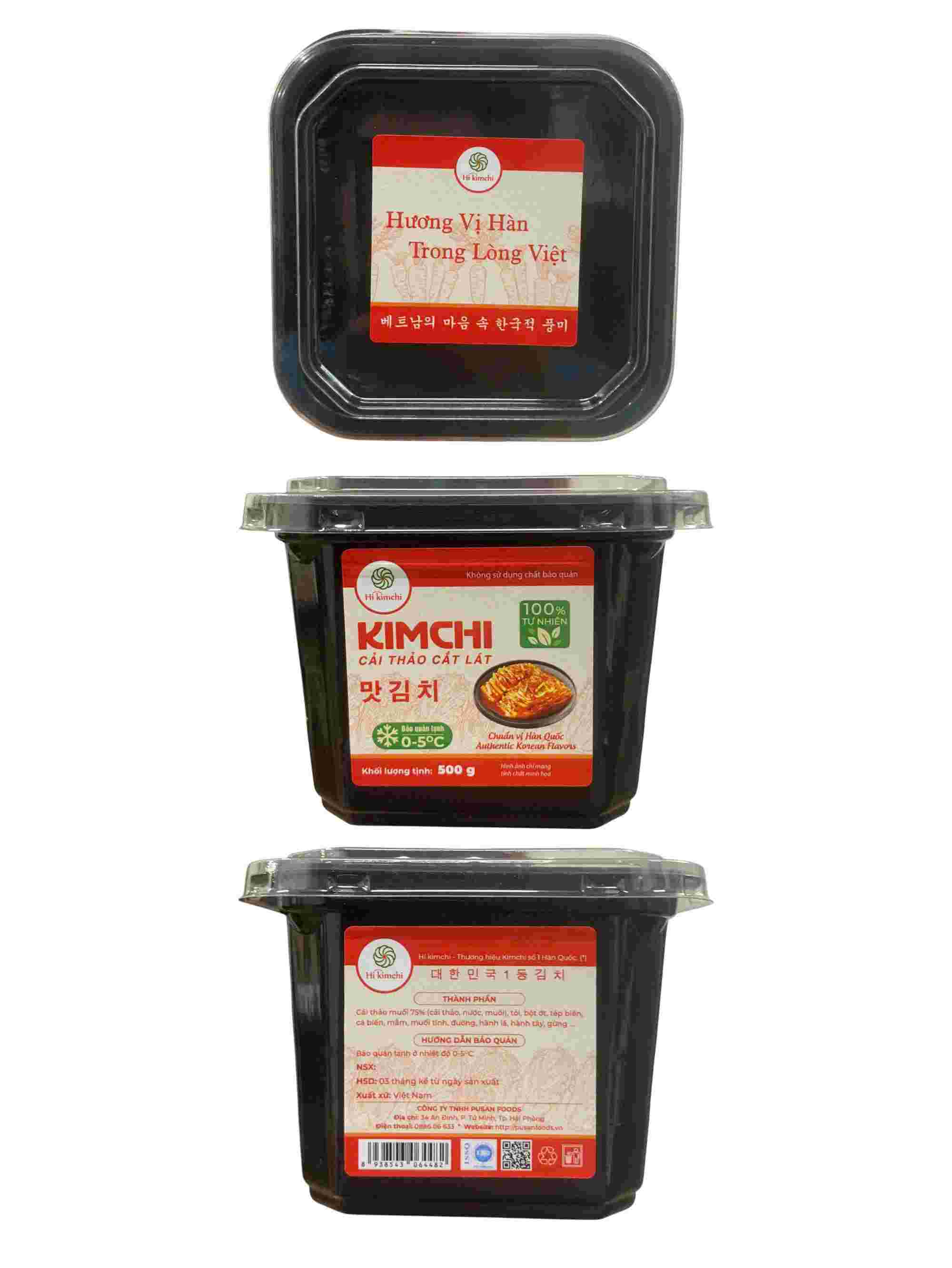 Kimchi cải thảo cắt lát 500g